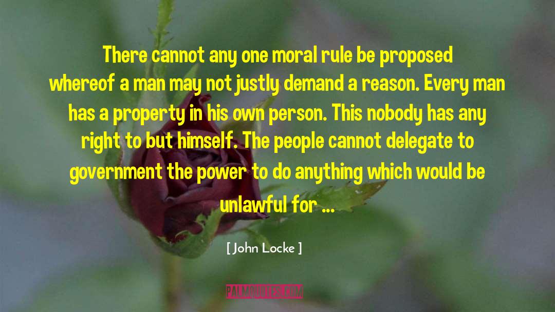 Ethics In Government quotes by John Locke