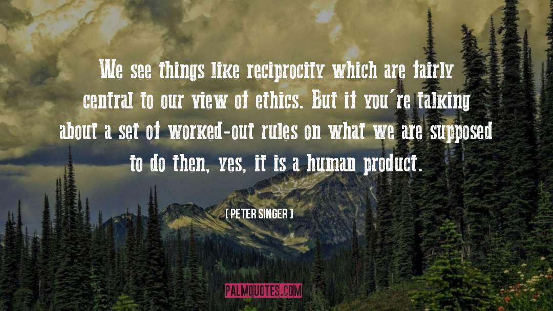 Ethics quotes by Peter Singer
