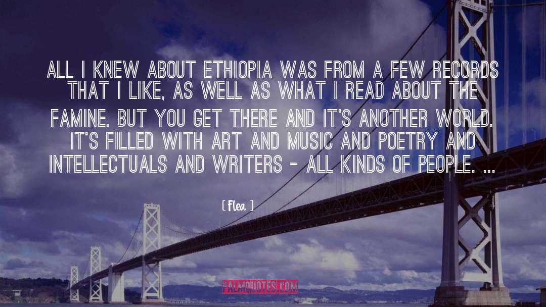 Ethiopia quotes by Flea