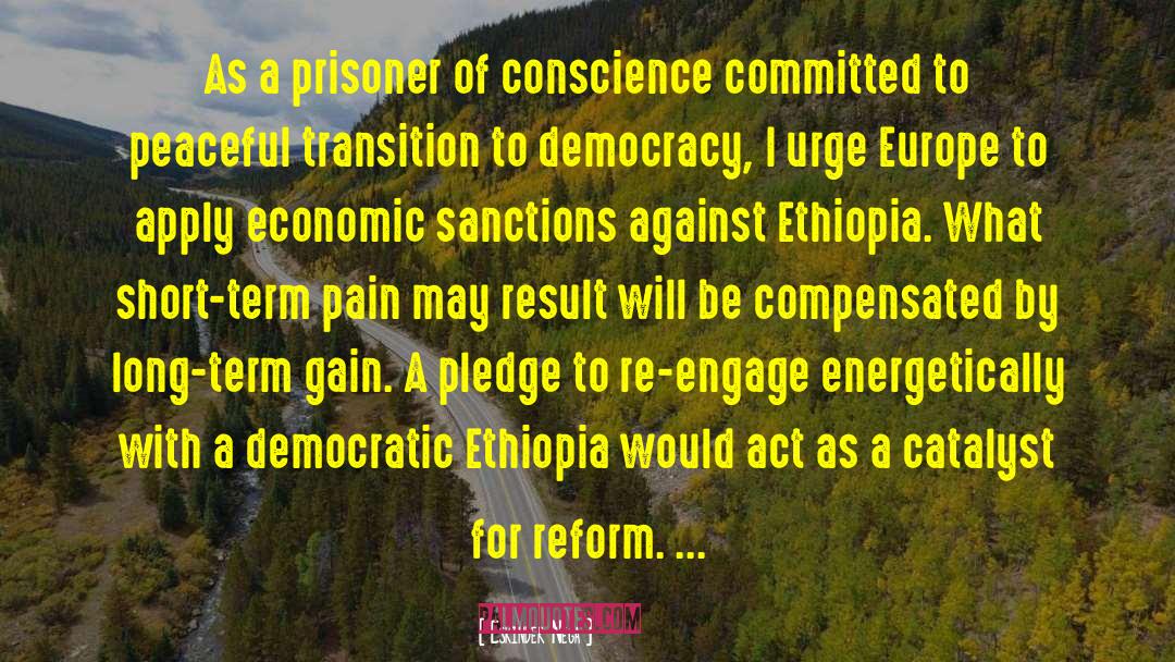 Ethiopia quotes by Eskinder Nega