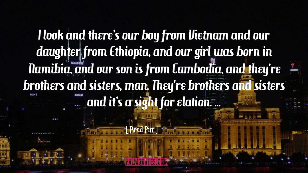 Ethiopia quotes by Brad Pitt
