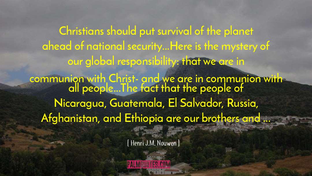 Ethiopia quotes by Henri J.M. Nouwen