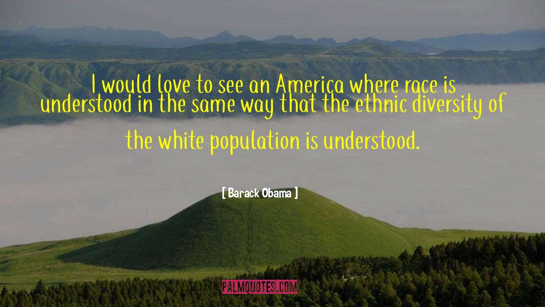Ethnic Diversity quotes by Barack Obama