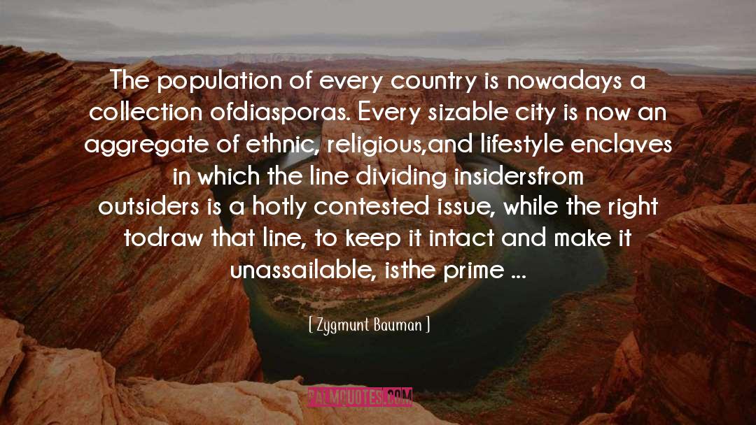 Ethnic quotes by Zygmunt Bauman