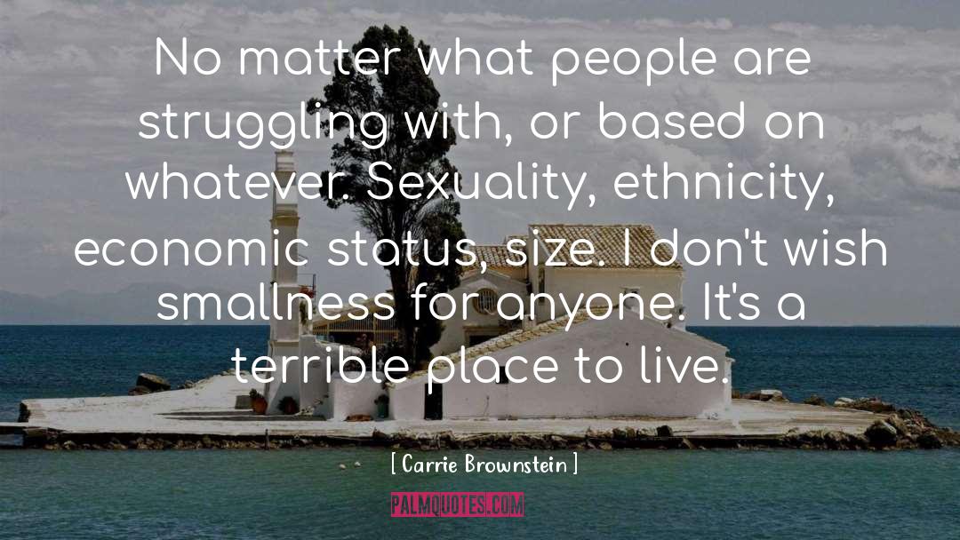 Ethnicity quotes by Carrie Brownstein