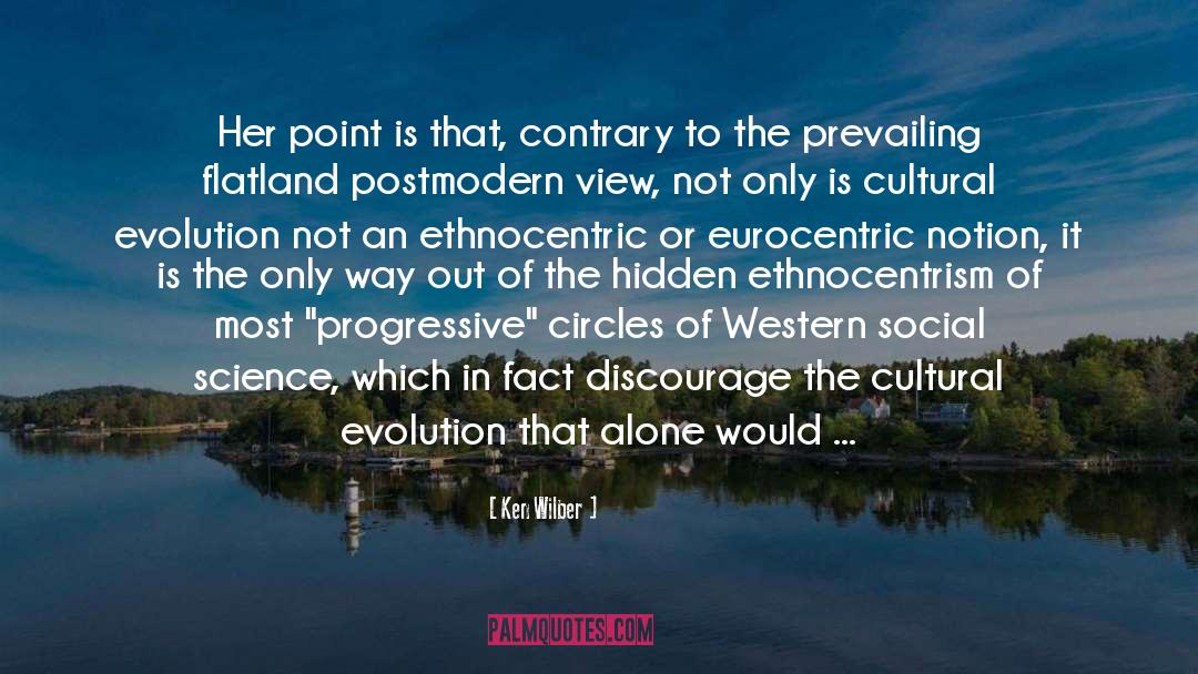 Ethnocentrism quotes by Ken Wilber
