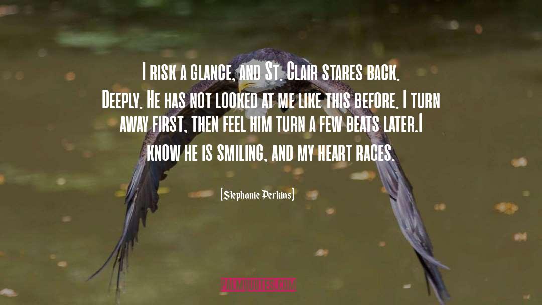 Etienne St Clair quotes by Stephanie Perkins