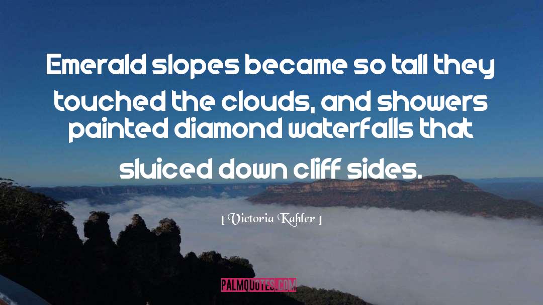Etretat Cliff quotes by Victoria Kahler