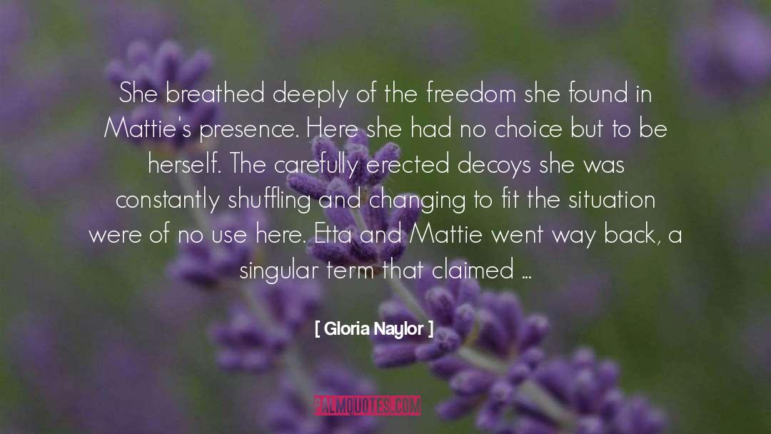 Etta quotes by Gloria Naylor
