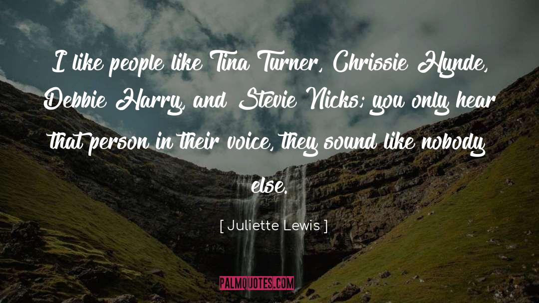 Etta Turner quotes by Juliette Lewis