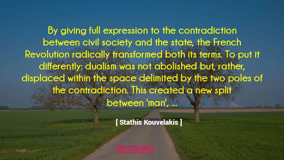 Etymology quotes by Stathis Kouvelakis