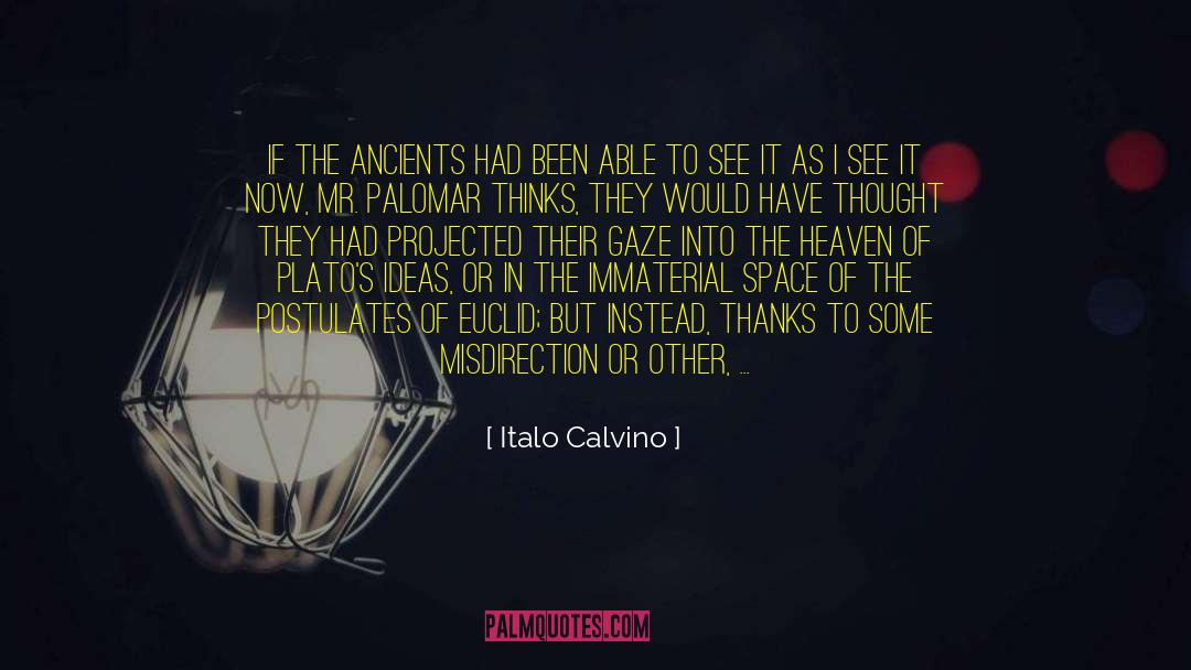 Euclid quotes by Italo Calvino