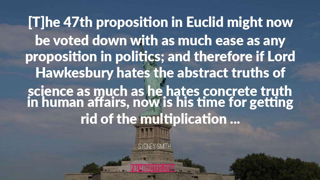 Euclid quotes by Sydney Smith