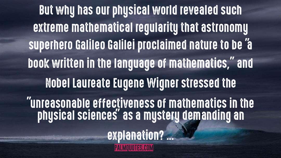 Eugene Wigner quotes by Max Tegmark