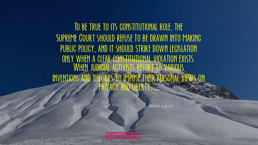 Eugenic Legislation quotes by Mark Levin