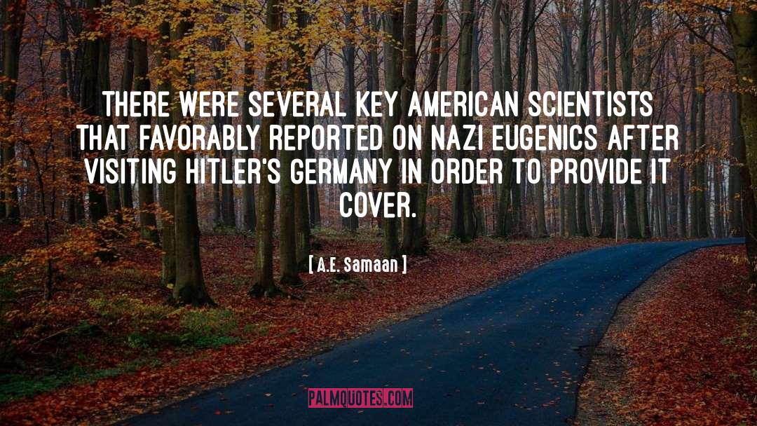 Eugenicist quotes by A.E. Samaan