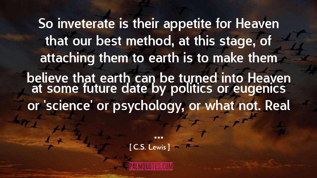 Eugenics quotes by C.S. Lewis