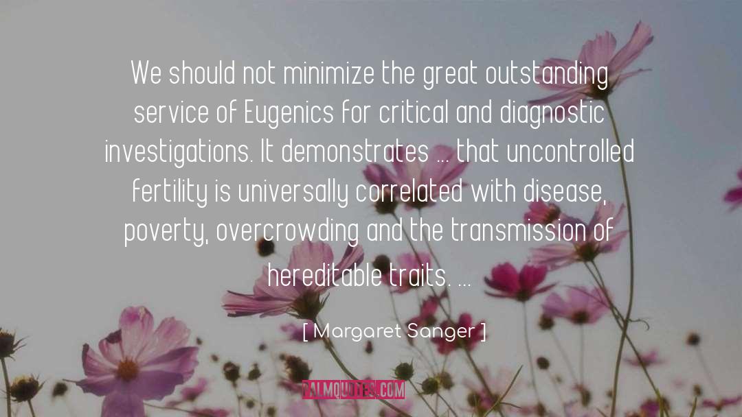 Eugenics quotes by Margaret Sanger