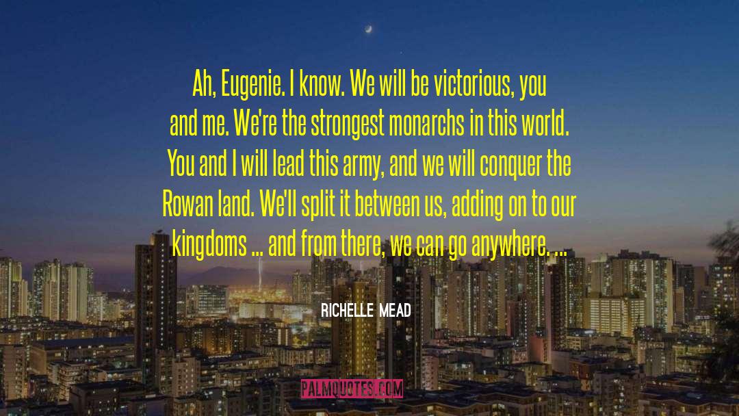 Eugenie quotes by Richelle Mead