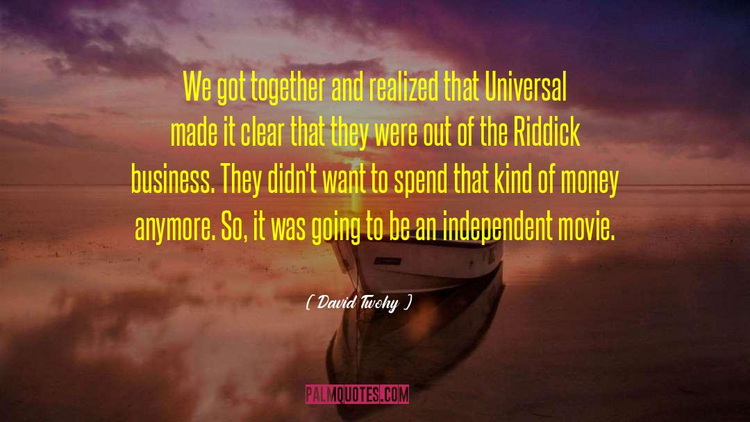 Eulanda Riddick quotes by David Twohy