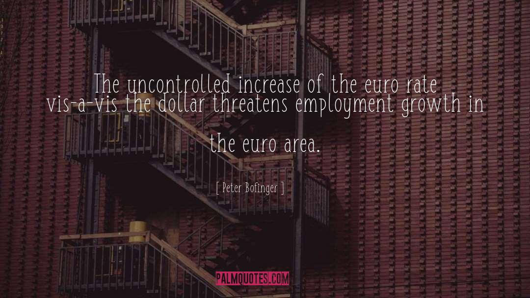 Euro quotes by Peter Bofinger