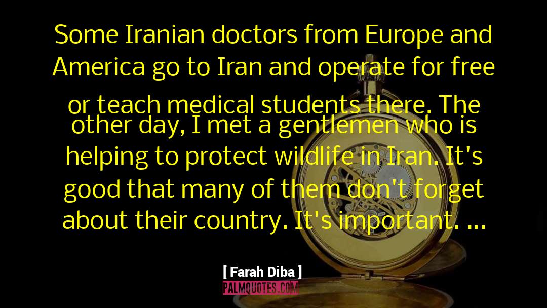 Europe And America quotes by Farah Diba