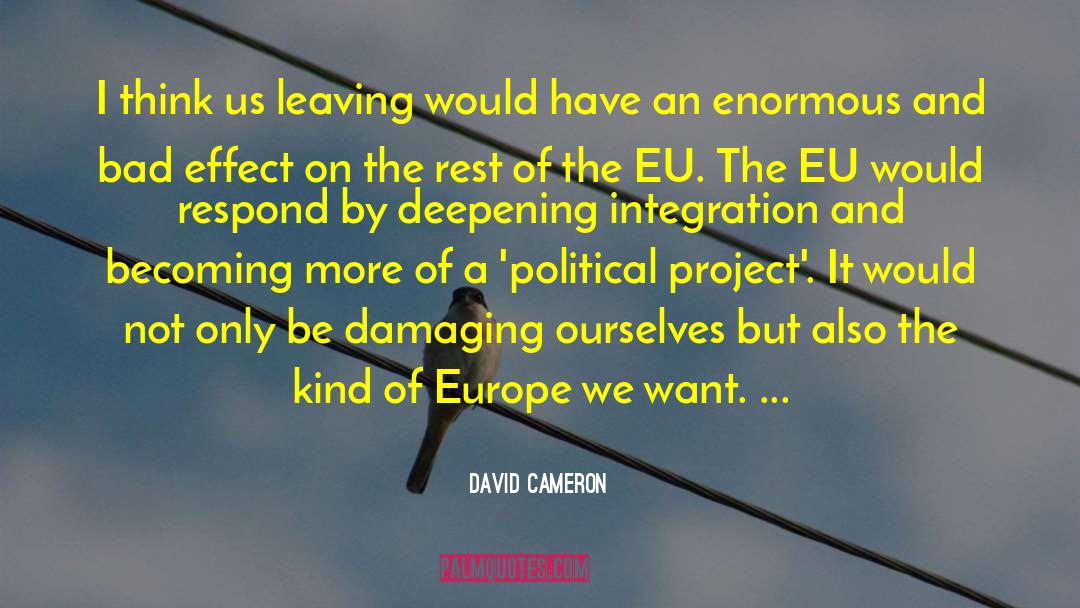 Europe Eurocentrism quotes by David Cameron