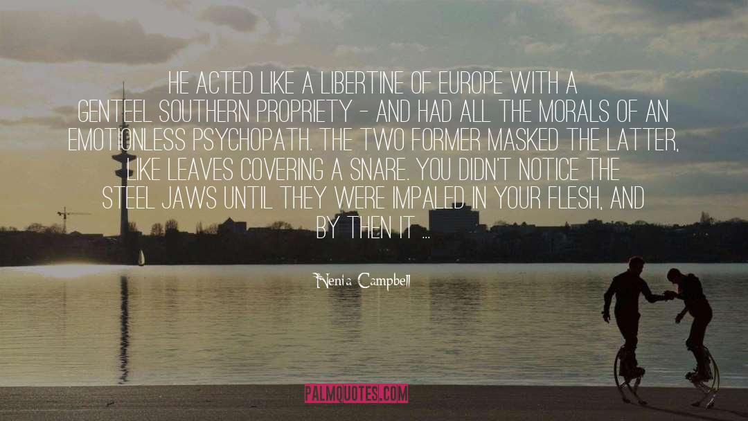 Europe quotes by Nenia Campbell