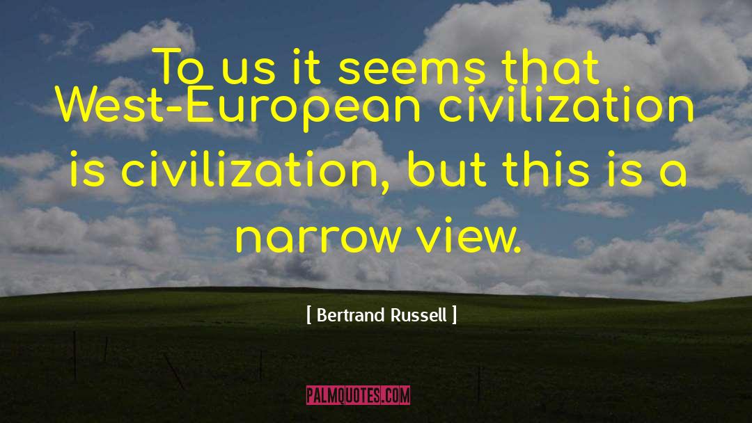 European Civilization quotes by Bertrand Russell