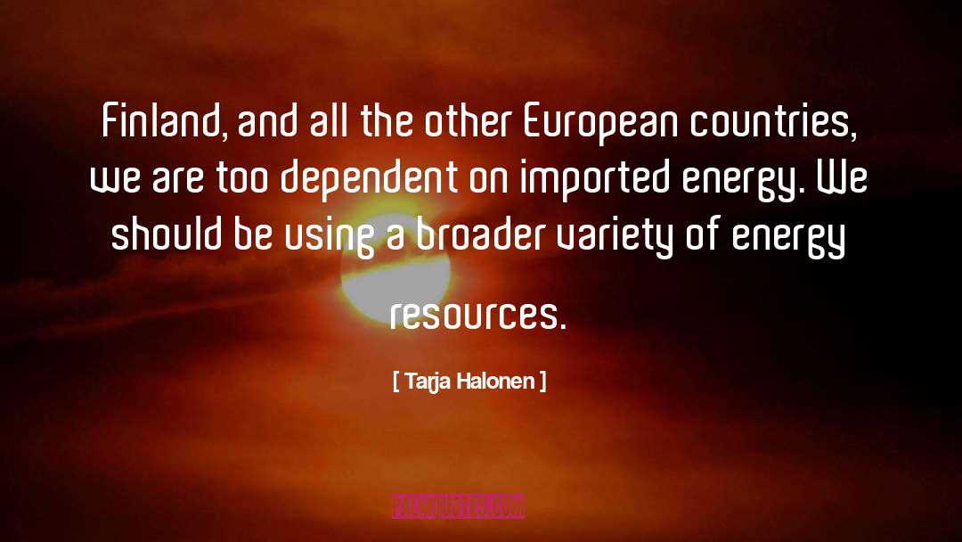 European Countries quotes by Tarja Halonen