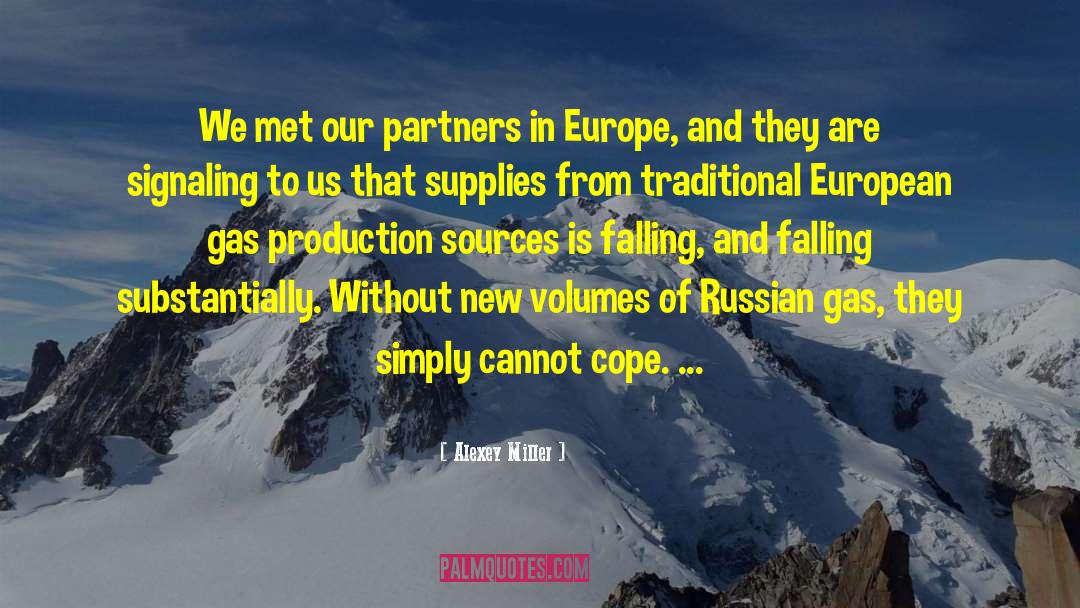 European Countries quotes by Alexey Miller