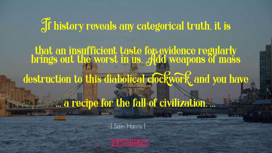 European History quotes by Sam Harris