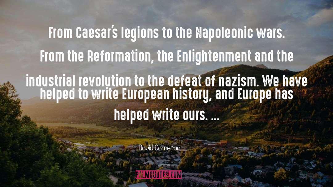 European History quotes by David Cameron