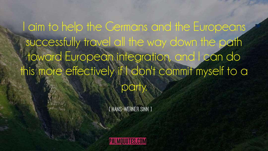 European Integration quotes by Hans-Werner Sinn