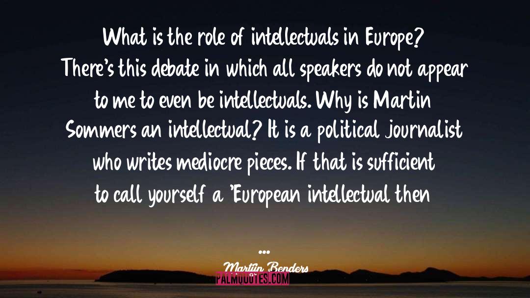 European Integration quotes by Martijn Benders