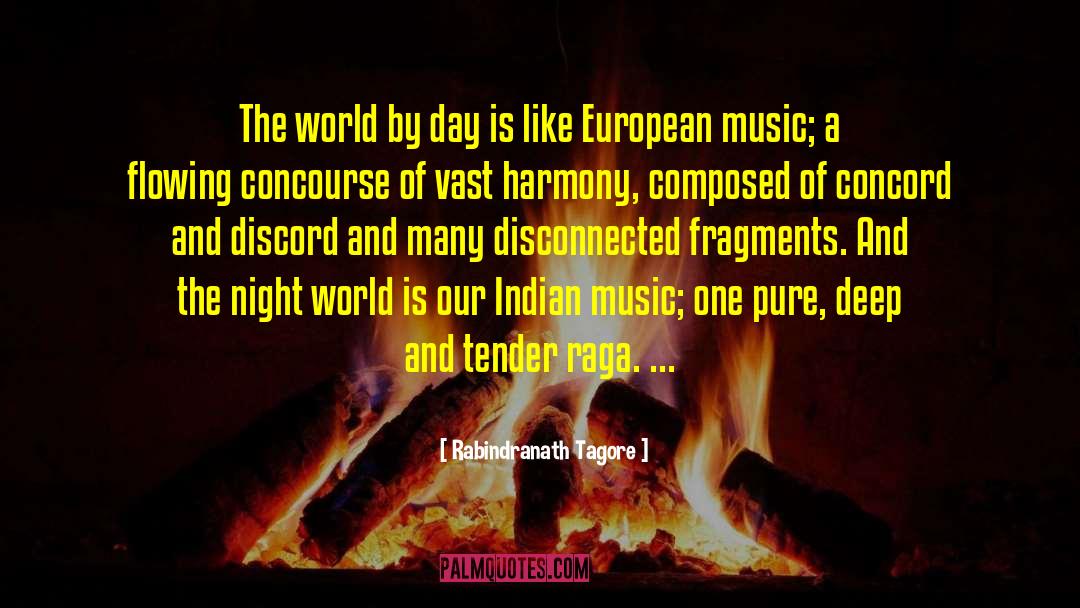 European Music quotes by Rabindranath Tagore