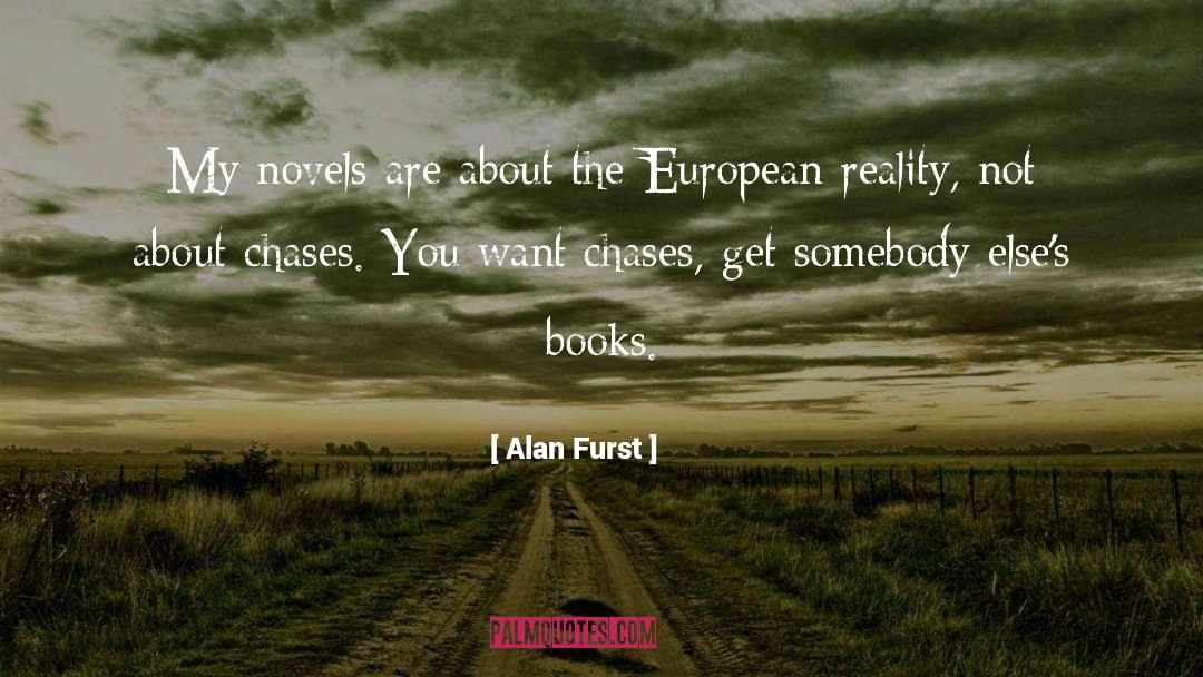 European quotes by Alan Furst
