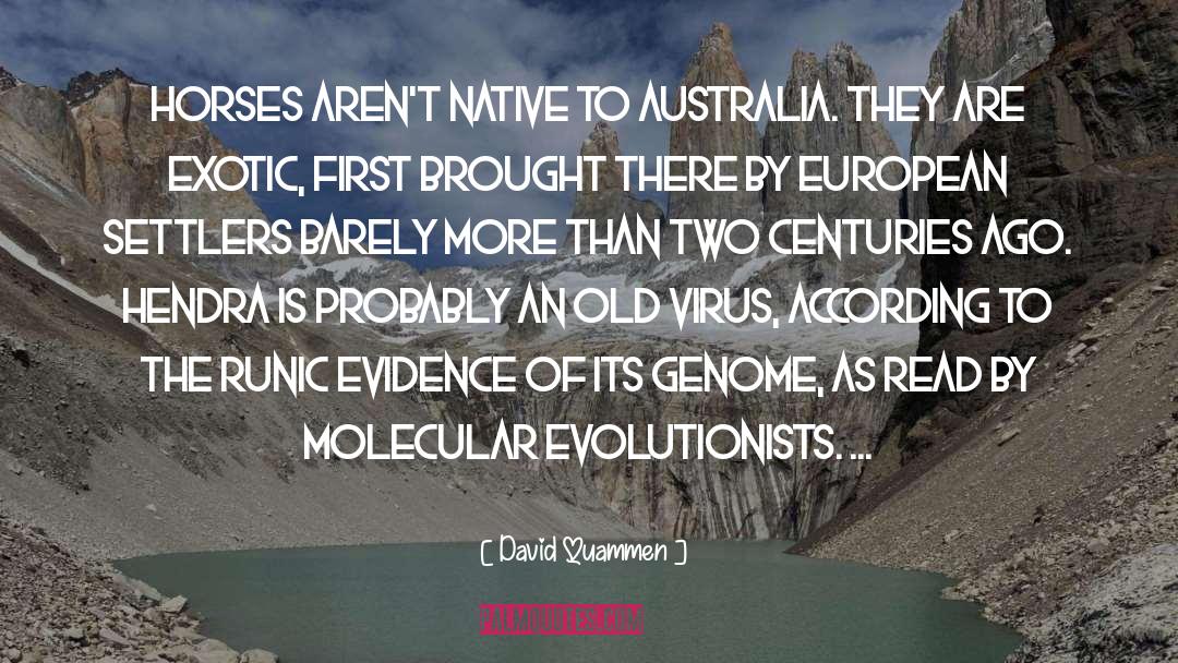 European quotes by David Quammen