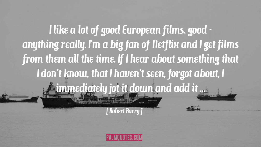 European quotes by Robert Barry