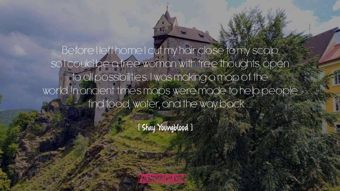 European Travel quotes by Shay Youngblood