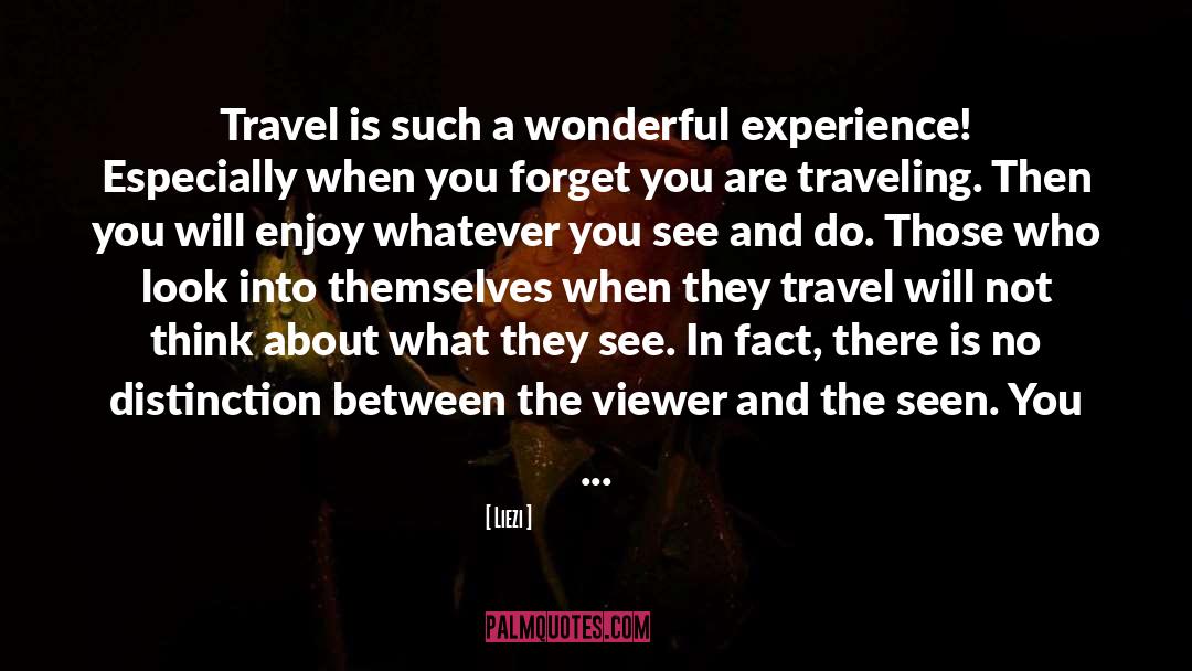 European Travel quotes by Liezi