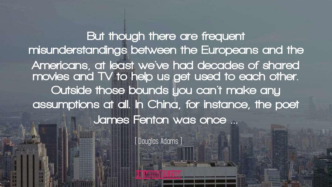 Europeans quotes by Douglas Adams