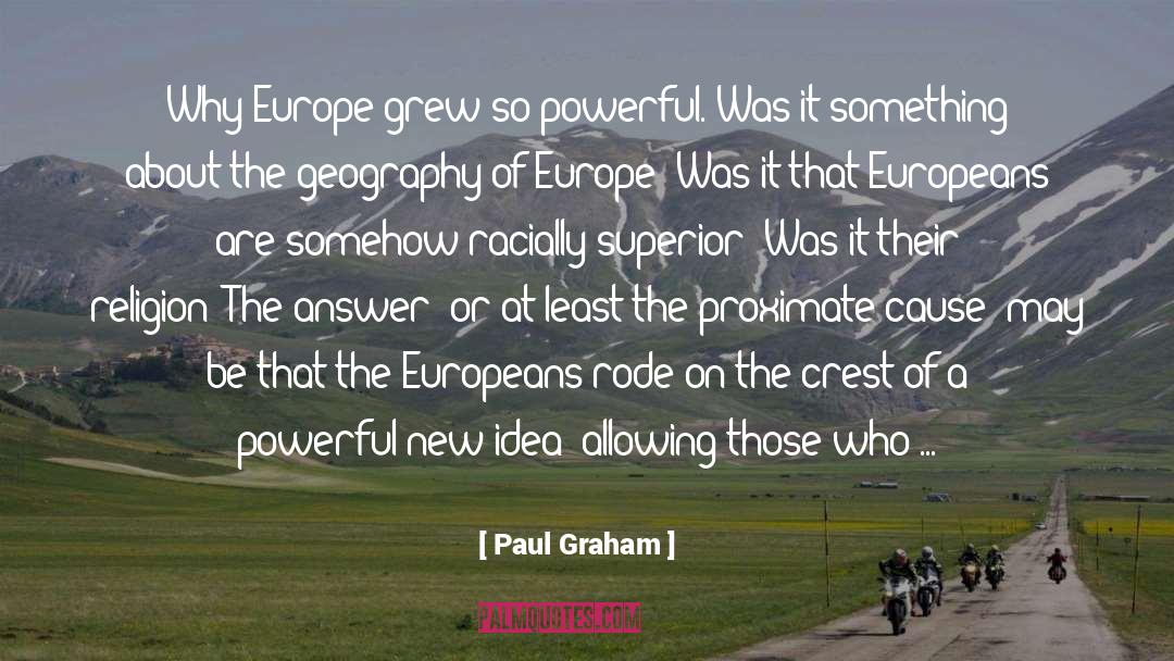 Europeans quotes by Paul Graham