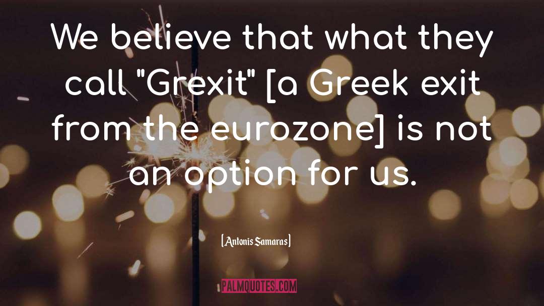 Eurozone quotes by Antonis Samaras