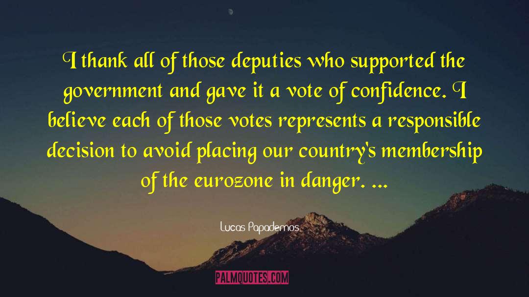 Eurozone quotes by Lucas Papademos