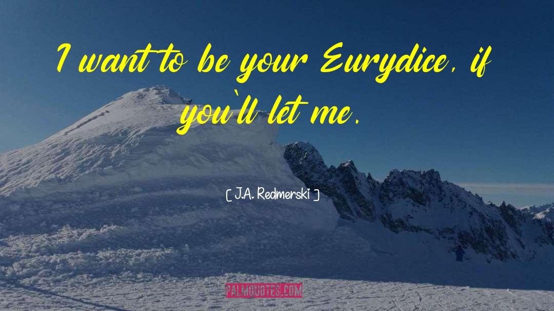 Eurydice quotes by J.A. Redmerski