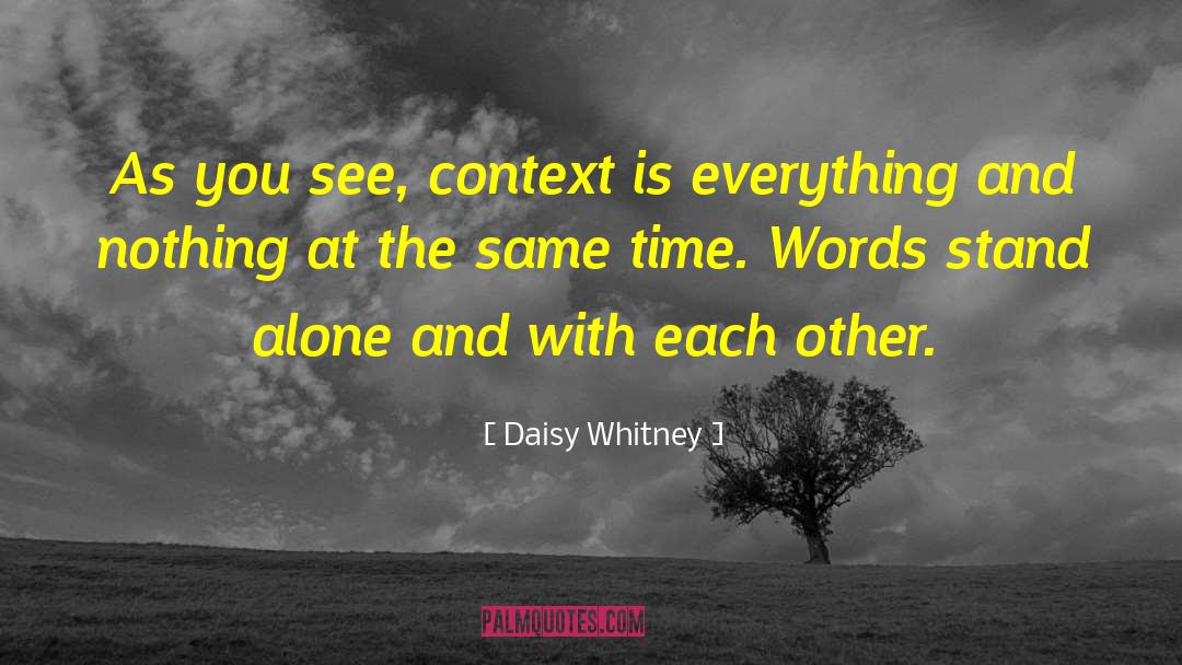 Euryops Daisy Tree quotes by Daisy Whitney