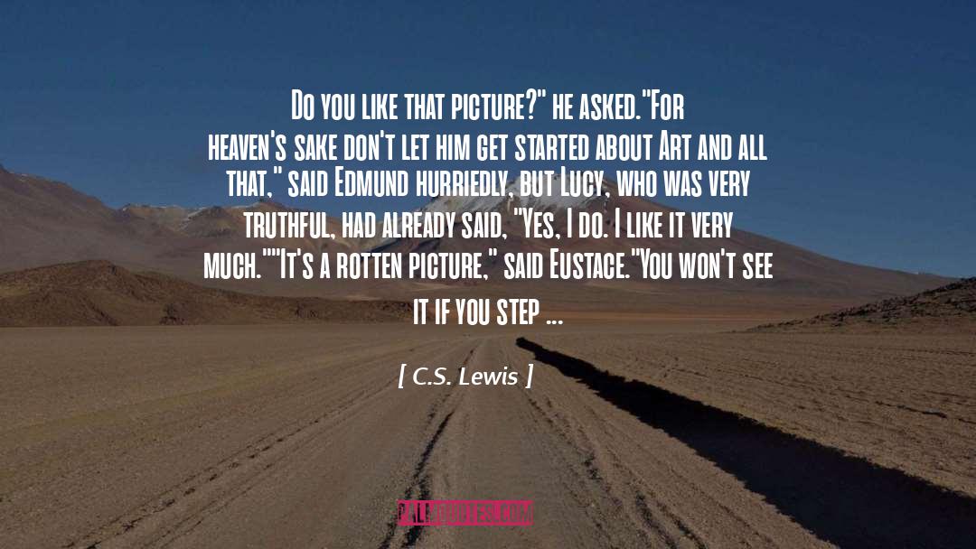 Eustace quotes by C.S. Lewis
