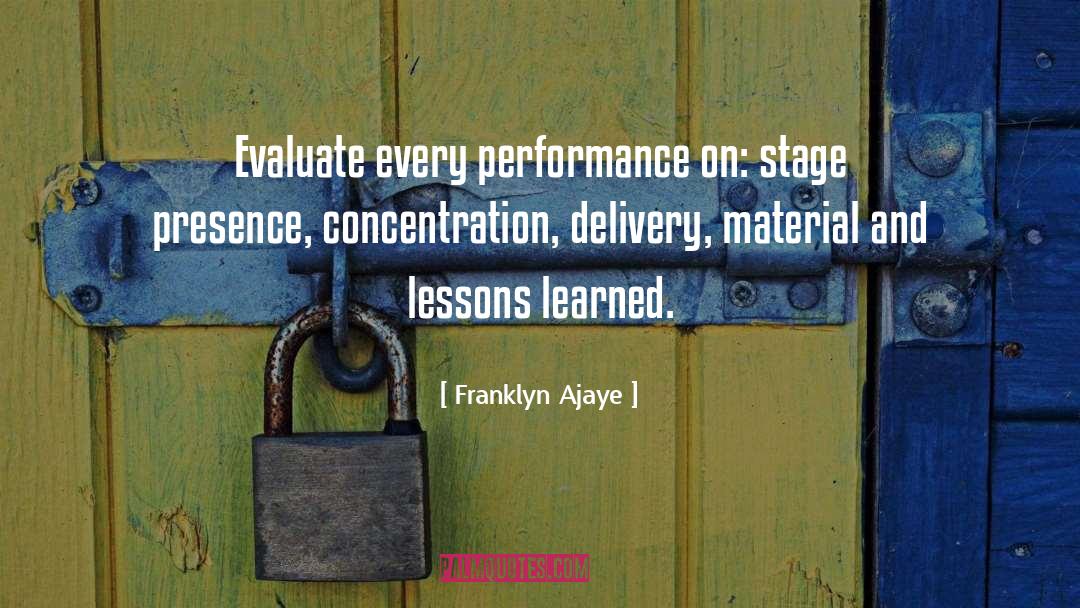 Evaluate quotes by Franklyn Ajaye