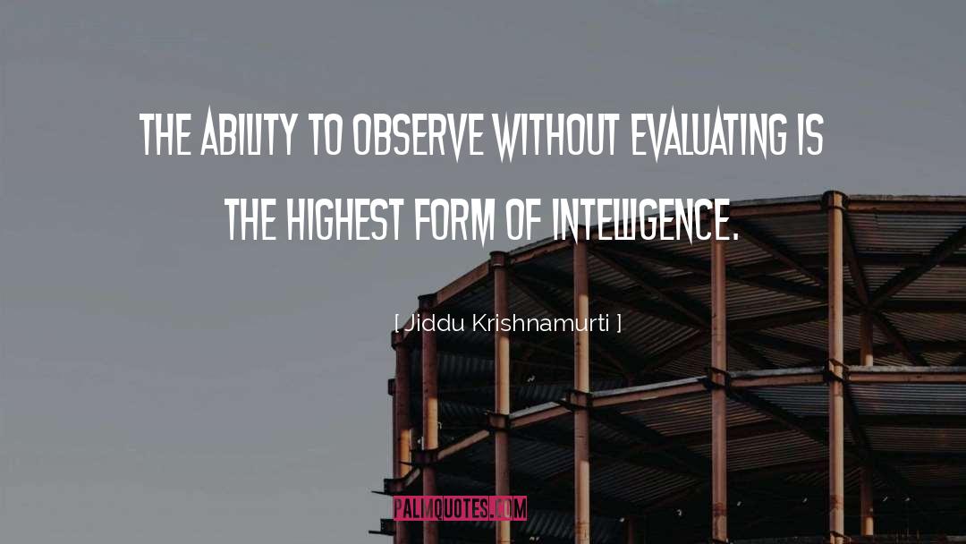 Evaluating quotes by Jiddu Krishnamurti